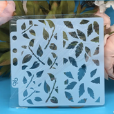 LEAVES MINI COOKIE STENCIL 13 BY 13 CM